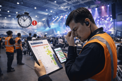 イベント会社の現場担当者が抱える「勤怠管理の悩み」と解決のヒント