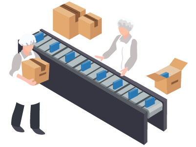 軽作業スタッフ派遣